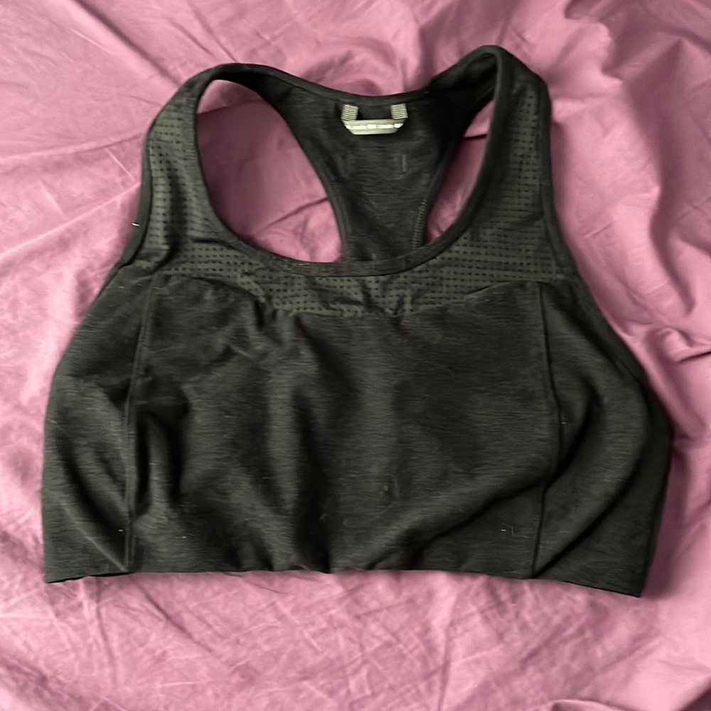 Oiselle motion lux sports bra, black size 4